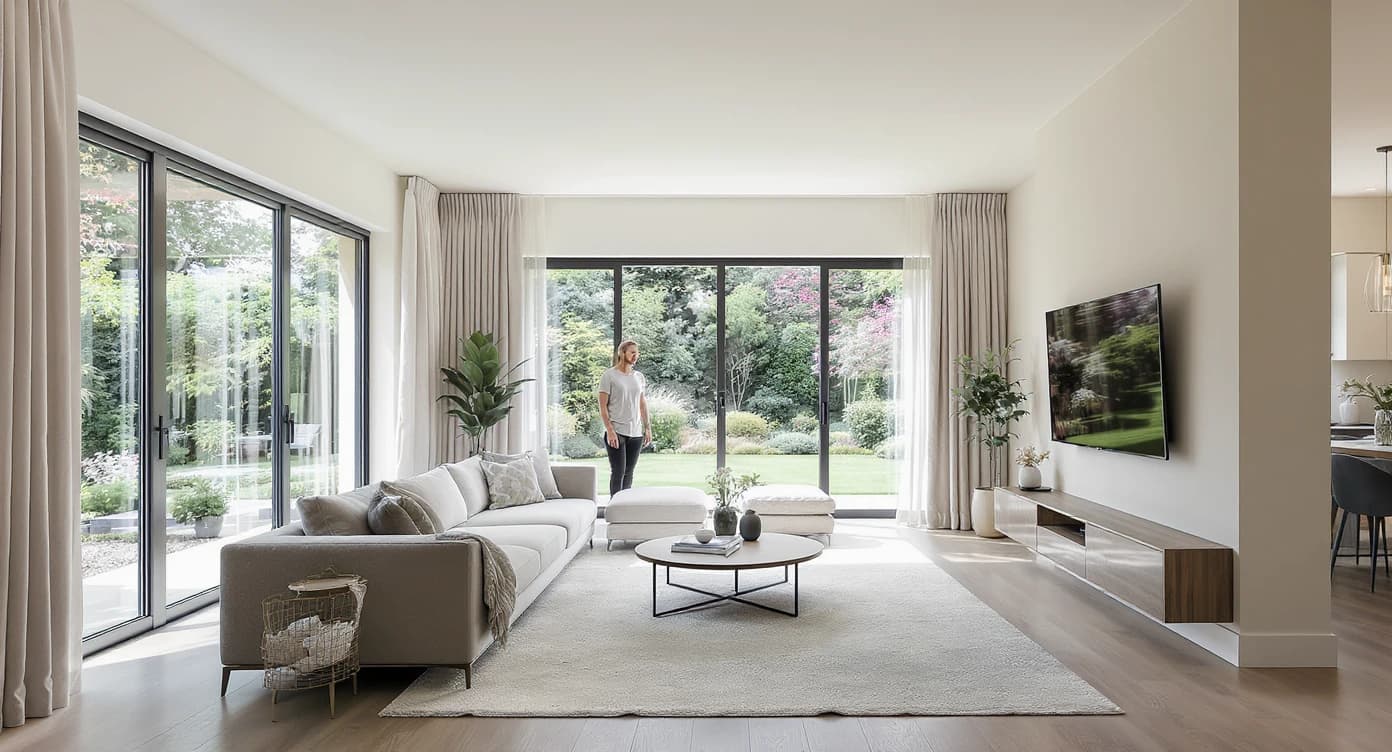 Living Room Layout Disagreements, Solved — See the Best TV and Sofa Placement with ReimagineHome.ai