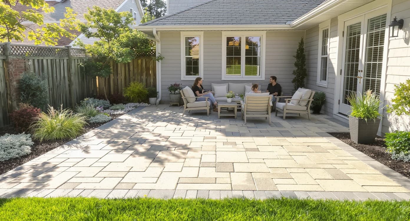 Paver Patio Hardscaping Tips for First‑Time DIYers — See Your Fixes in ReimagineHome.ai